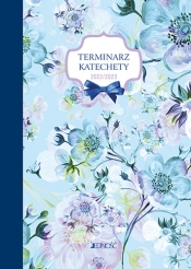 Terminarz katechety  na rok szkolny 2022/2023, wzór w kwiaty - Tomasz Gorlowski